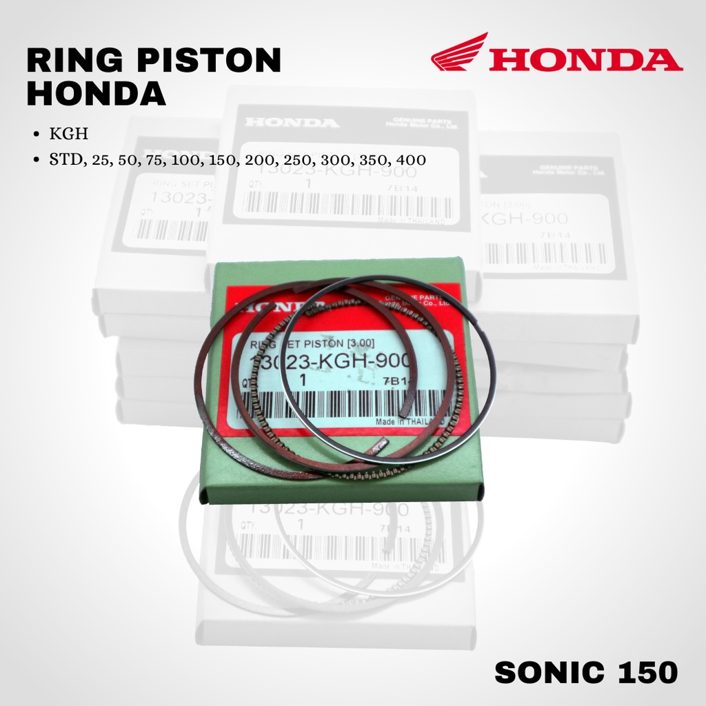 Ring seher honda sonic KGH