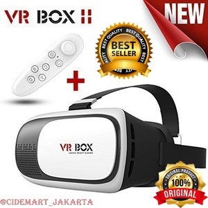 [ORIGINAL] PAKET VIRTUAL REALITY FOR SMARTPHONE + REMOTE BLUETOOTH / VR BOX 2.0 FREE REMOTE