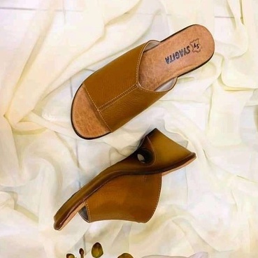 SANDAL KULIT GARUT MODEL NUNUNG 7CM