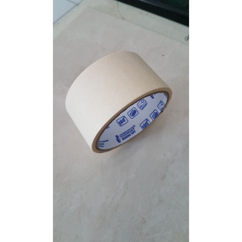 Masking Tape Goldtape / Isolasi Kertas / Isolasi Dico
