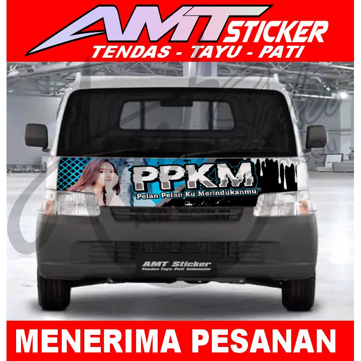 [Terlaris] Stiker Decal Kap Depan Grandmax