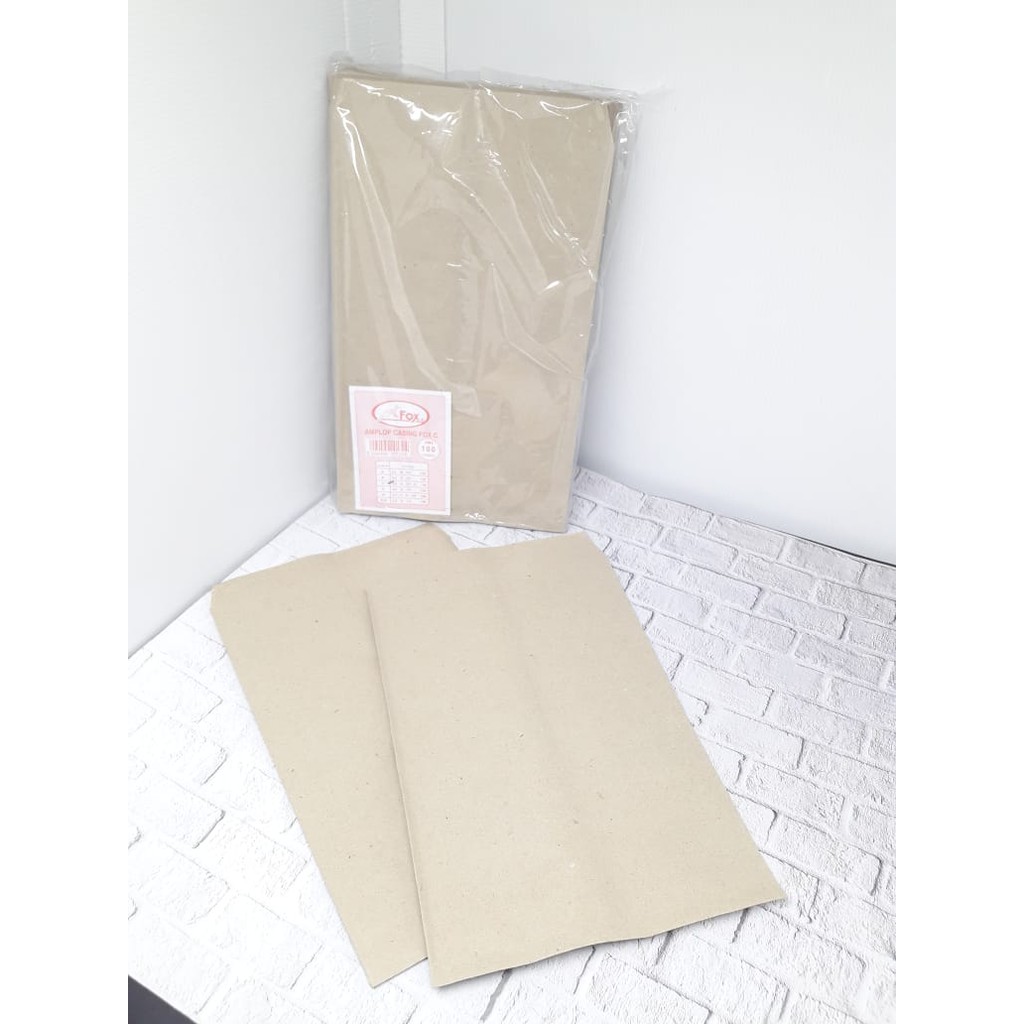 

Amplop Coklat Casing FOX Tipe C 1 Pak