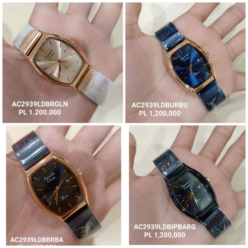 Jam Tangan Wanita Alexandre Christie Ac 2939 Original Garansi Resmi