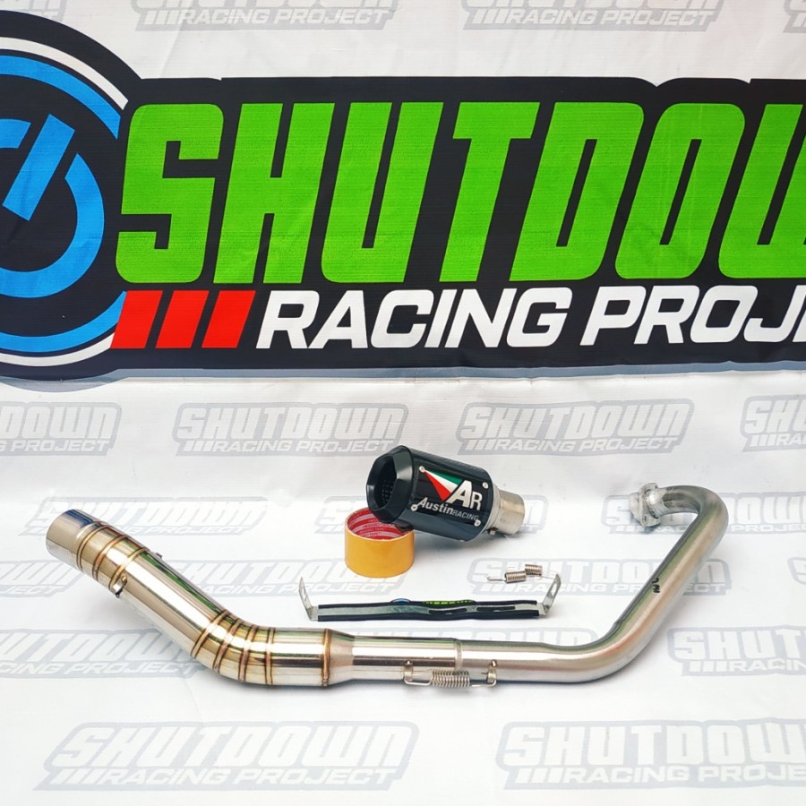 Menjual Knalpot Motor Racing Merk Austin Vixion - R15- Byson - MX King - MX New