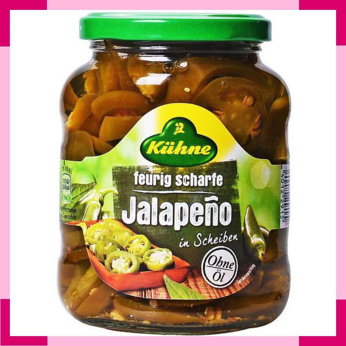 

Kuhne Pickled Jalapeno Peppers Nacho Chilli Acar Cabai Mexico Pepper
