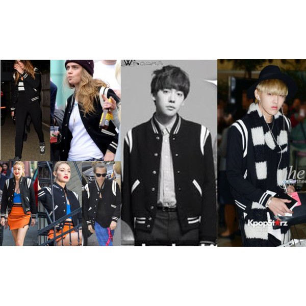 dijual jaket WINNER Seungyoon Baseball KPOP WINNER G Dragon GD Big Bang varsity korea k pop pria