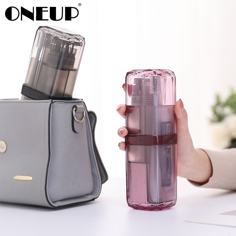 ONEUP Etravel Travel Toiletries Kit Tempat Sabun Sikat Gigi YW46