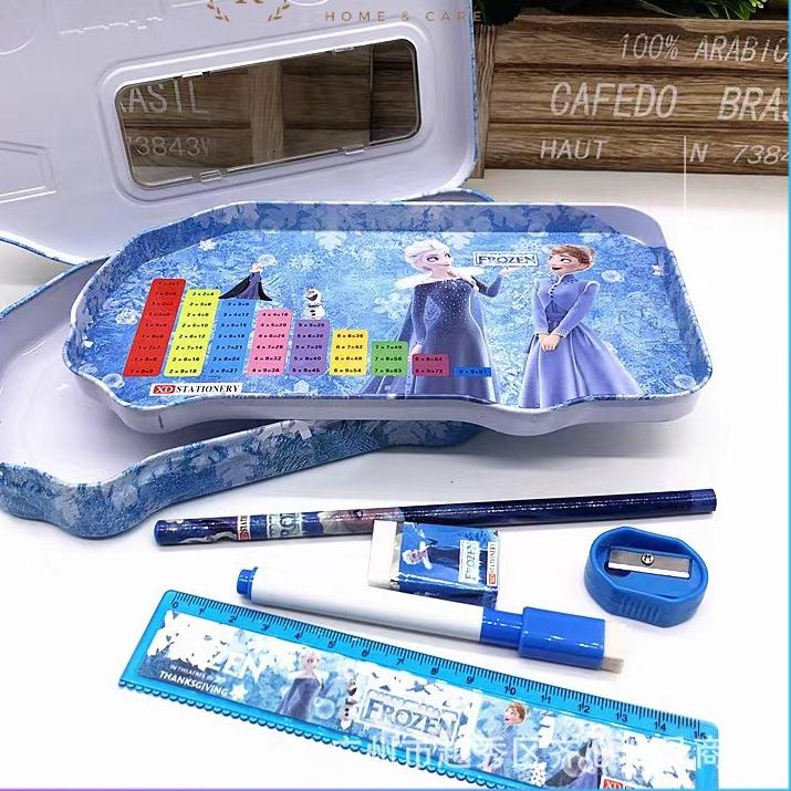 

⚡️TERLARIS⚡️ Kotak Pensil Kaleng mobil ada isi / Pensil Case Karakter Lucu !!!