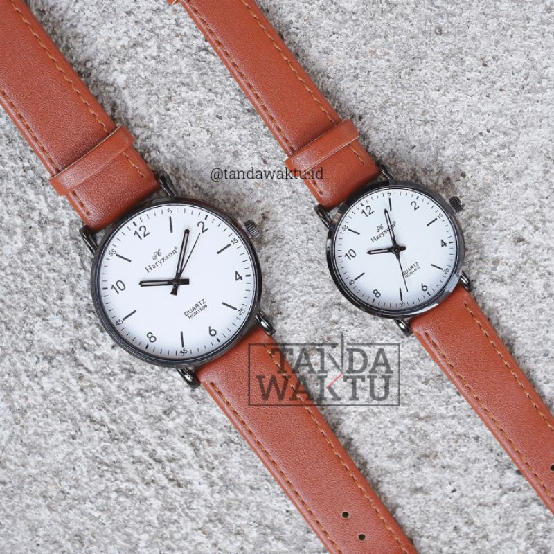 Jam Tangan Kulit Haryxson Couple HCM1506K