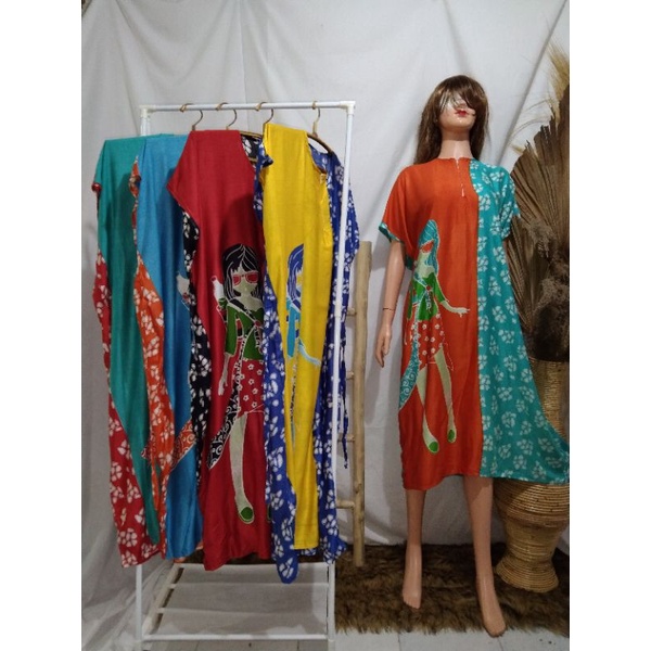daster rayon mbok jamu Bu Tejo tedjo viral nyaman homedress grosir