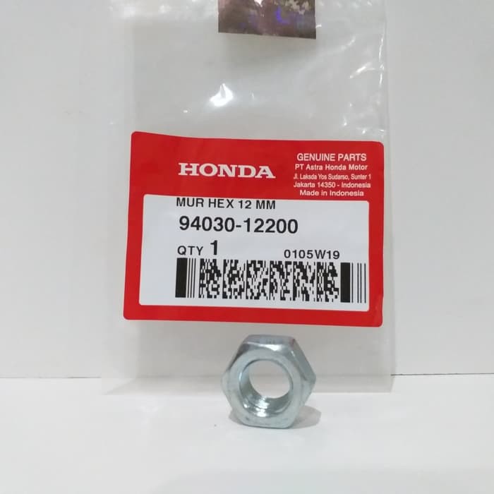HOT SALE  Mur Pully Beat, Scoopy, Vario 94030-12200 Genuine Astra Honda Motor ORIGINAL