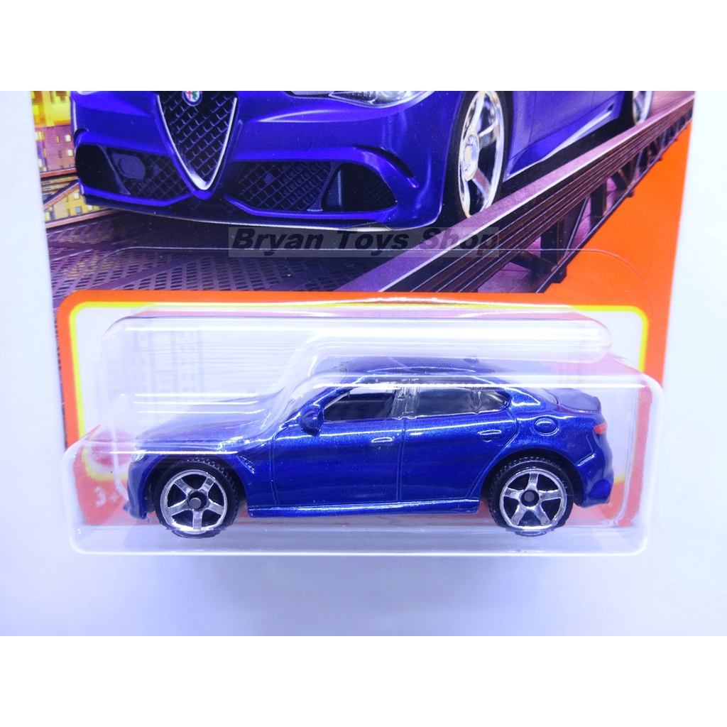 Matchbox 2016 Alfa Romeo Giulia Biru