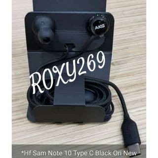 Headset Hp Samsung Note 10 Plus Original Ori New USB C Earphone Handfree Handphone Note10 USB Type C