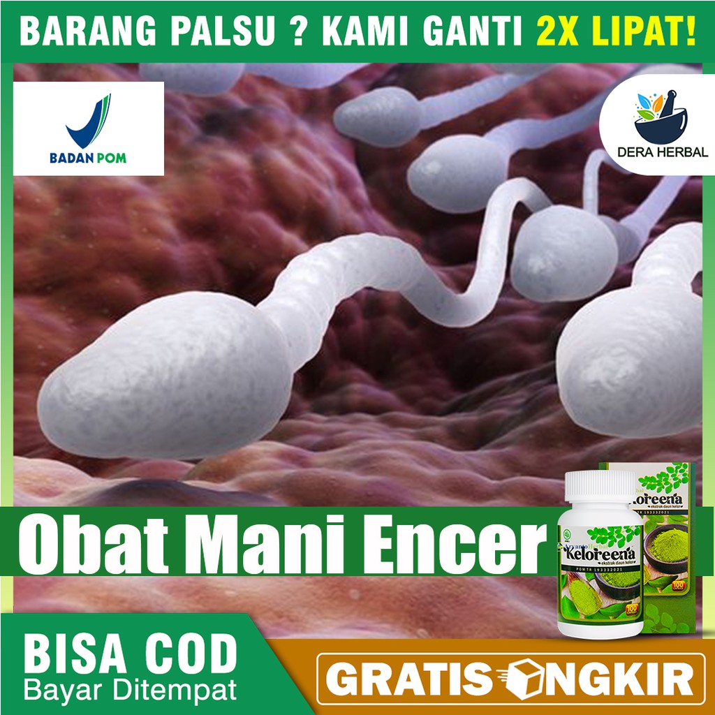 Obat Penahan Sperma agar tidak cepat keluar obat sperma encer Keloreena Kapsul Herbal Asli BIsa COD