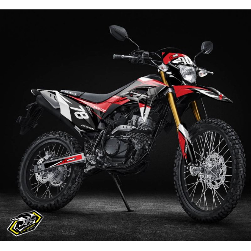 decal crf sticker motor