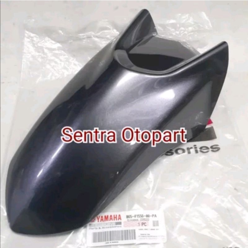 Spakbor slebor depan front fender aerox 155 old dan new grey abu abu original ygp b65f155600pa