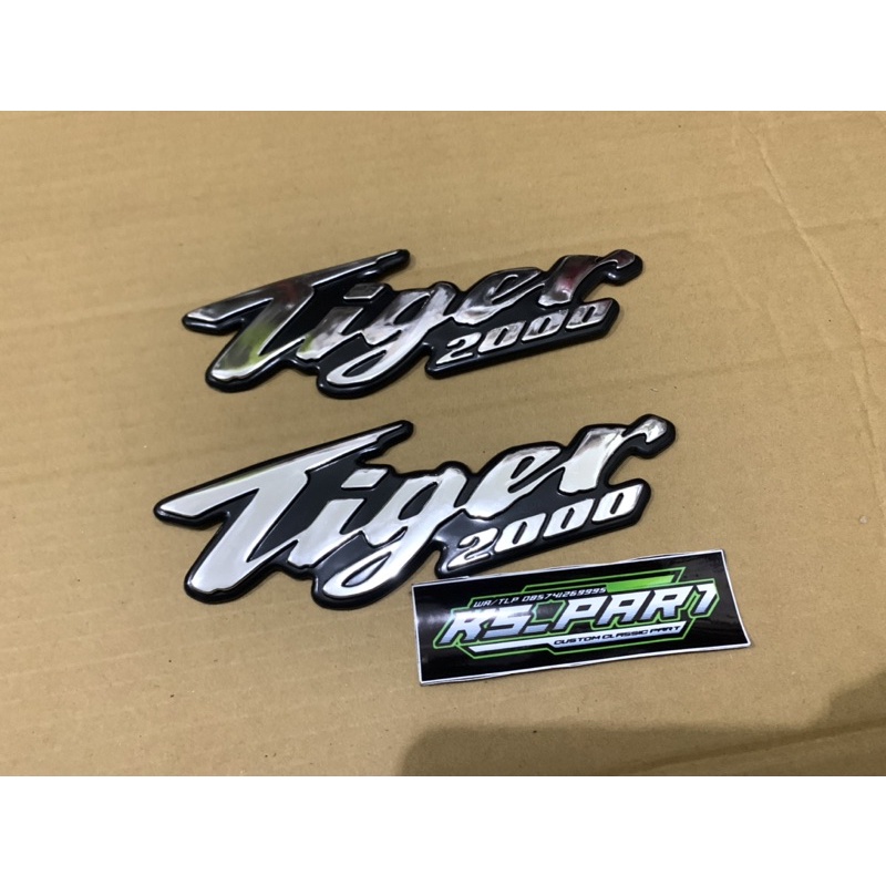 emblem tangki honda tiger lawas honda tiger 2000 badge tangki honda tiger lawas honda tiger lama
