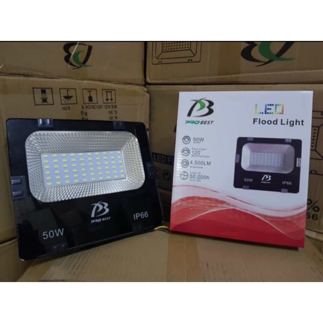 LAMPU SOROT LED 50 watt / LAMPU TEMBAK LED 50 WATT putih / kuning