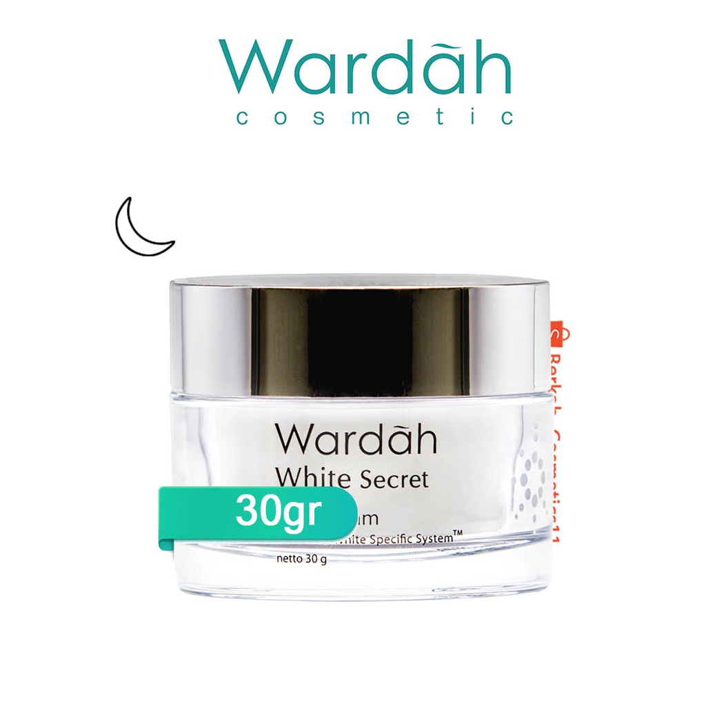 Wardah White Secret / Crystal Secret Night Cream 30gr