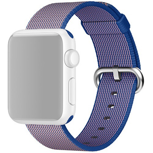 Strap Apple Watch Woven Nylon Strap iwatch 42mm 44mm Canvas Loop apple watch series 3 4 kanvas iwo 9