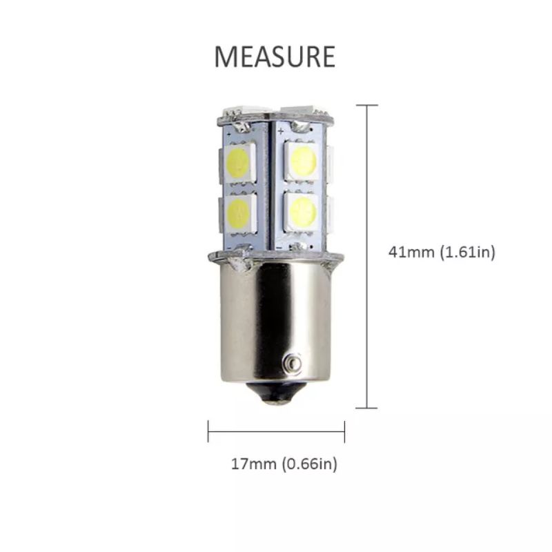 BOHLAM LAMPU STOP  BELAKANG 13 MATA GRADE A KEDIP GEDIP MOTOR/ MOBIL FOR UNIVERSAL