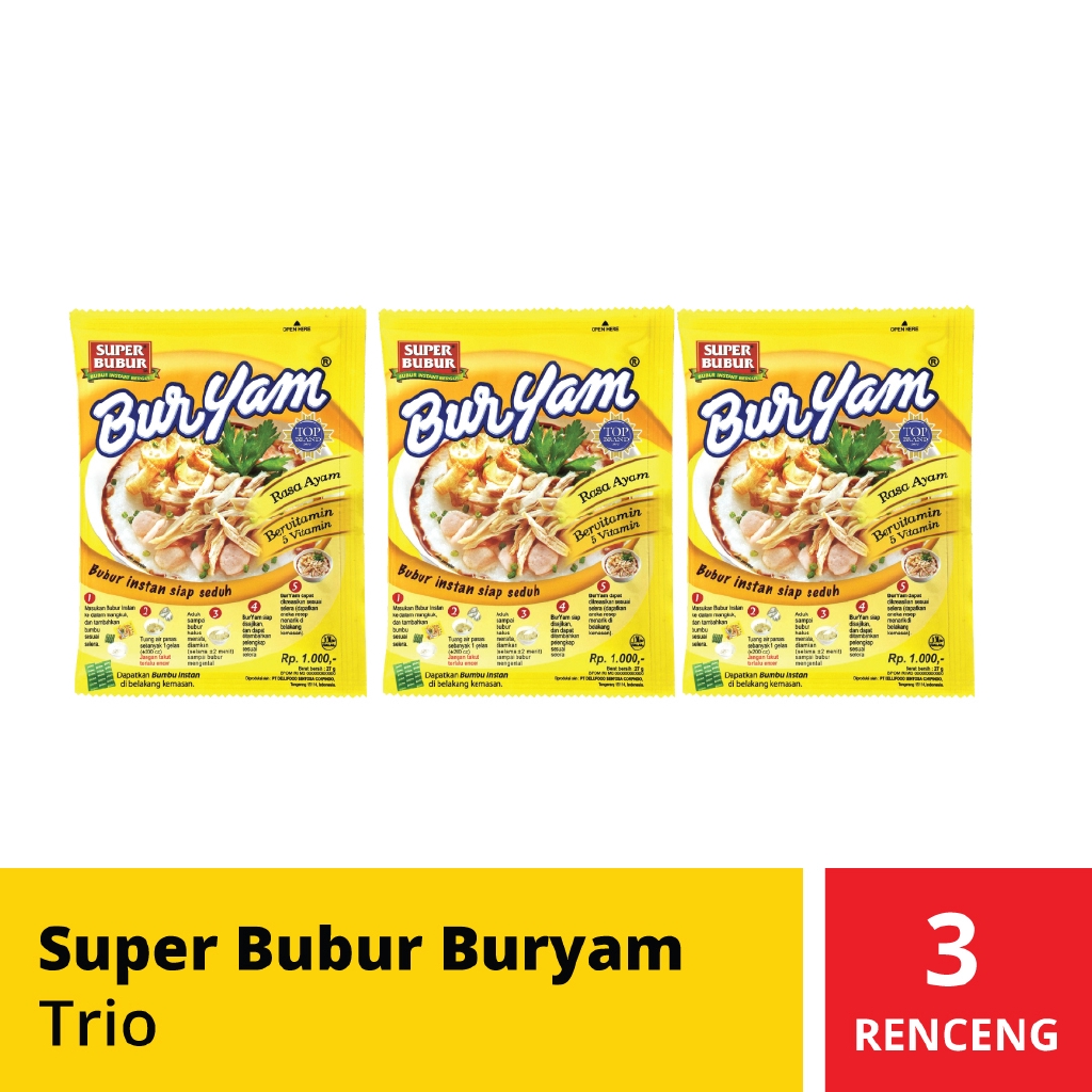 

Super Bubur Buryam Trio