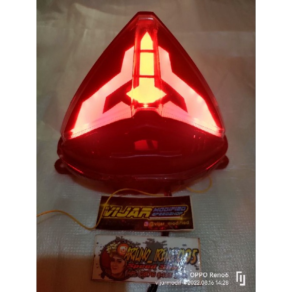 stoplamp new CB150R custom lazy sein running/lampu stoplamp new CB150R custom lazy sein running/stop