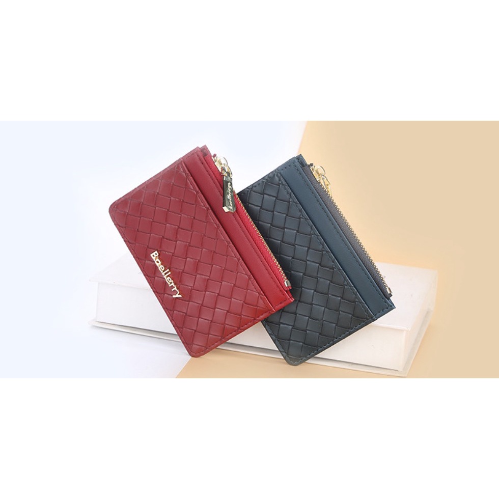 Baellerry Dompet Kartu Wallet Card Holder Kulit Import BLY061