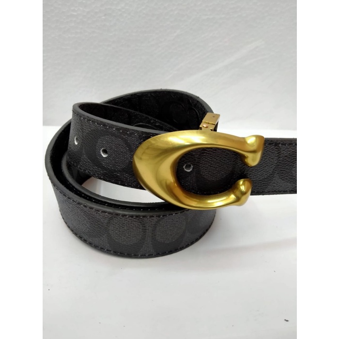 SABUK IKAT PINGGANG BELT COACH MEN BAN PINGGANG PRIA KULIT IMPORT