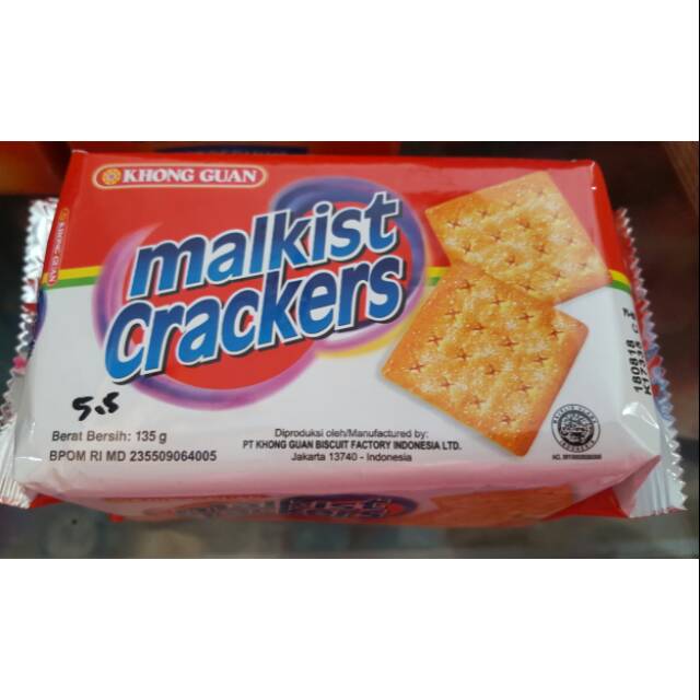 

KHONG GUAN MALKIST CRACKERS 135gr