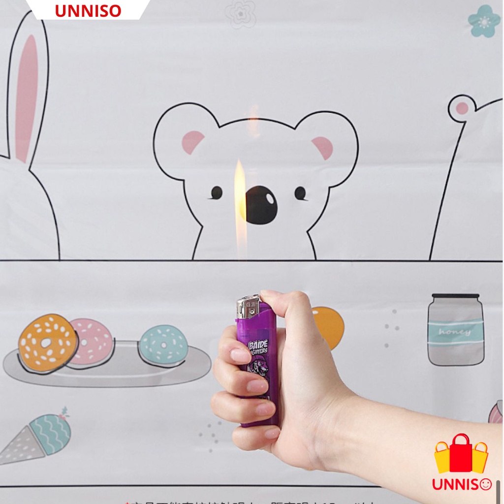 UNNISO - Wall Sticker Pelindung Dinding Kitchen Anti Minyak WS2