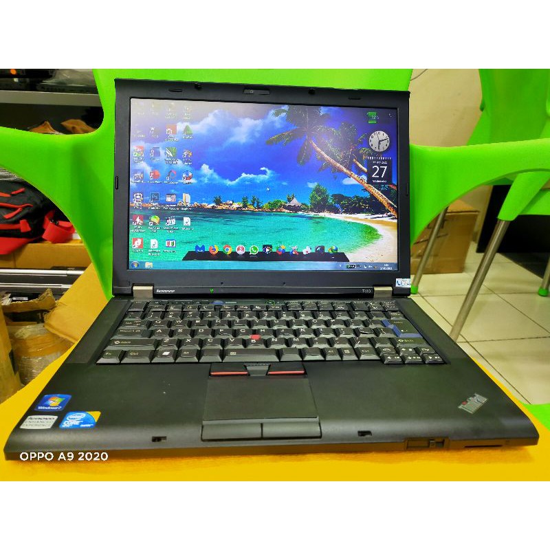 Lenovo ThinkPad T410 i5 Gen 1 Ram 4Gb HDD 320GB DVD Camera wiffi