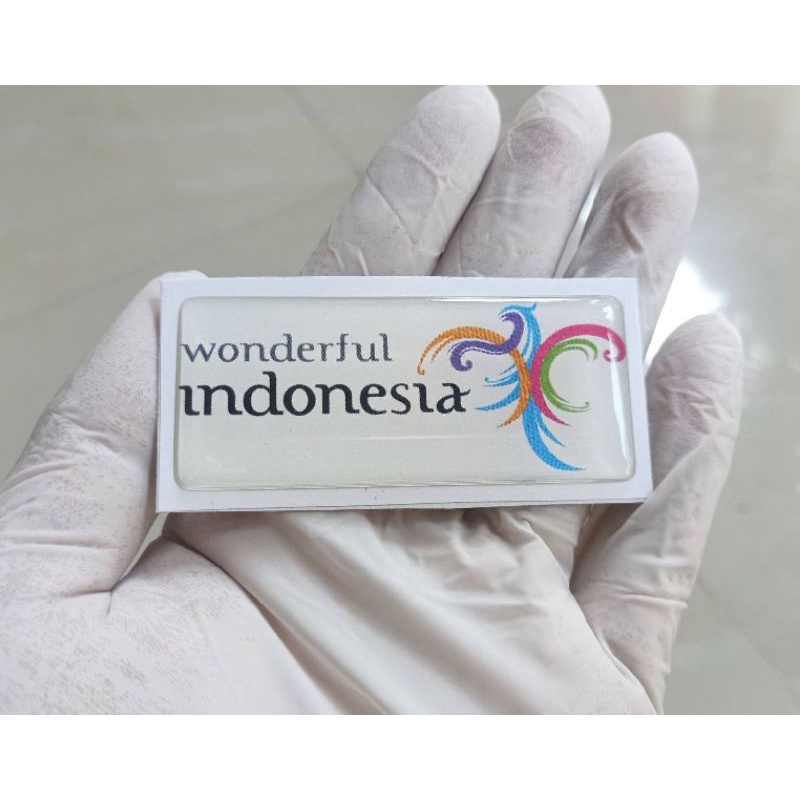

Stiker Timbul Lentur Wonderful Indonesia