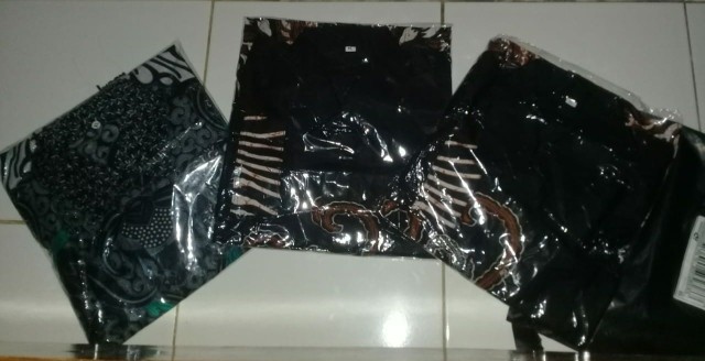 Grosir Kemeja Batik Pria Seri Size M..l..xl..xxl  /seragam Batik Keluarga Kondagan