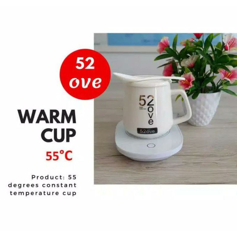 Cangkir Penghangat/ Mug Penghangat/ Warm Cup Teh/ Kopi Elektrik