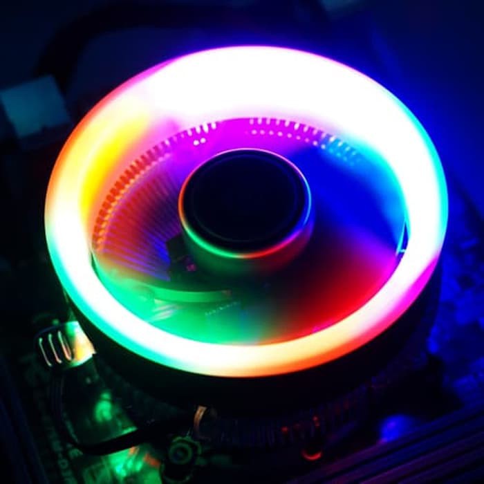 Fan Processor Prosesor Gaming LED RGB Intel AMD Alseye TBF100