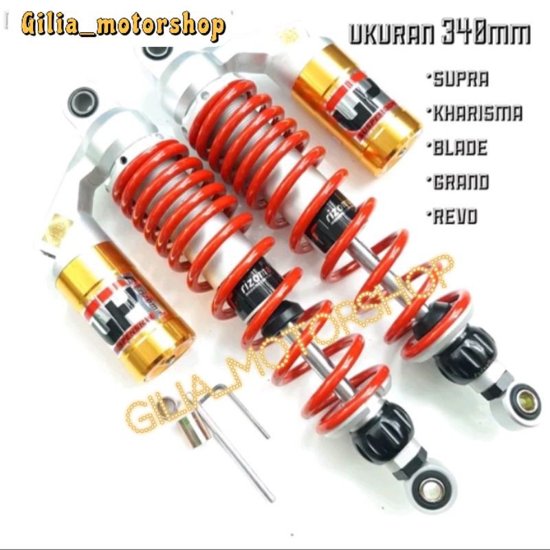 shock breaker belakang RIZOMA Bebek shock tabung 340mm dan 280mm