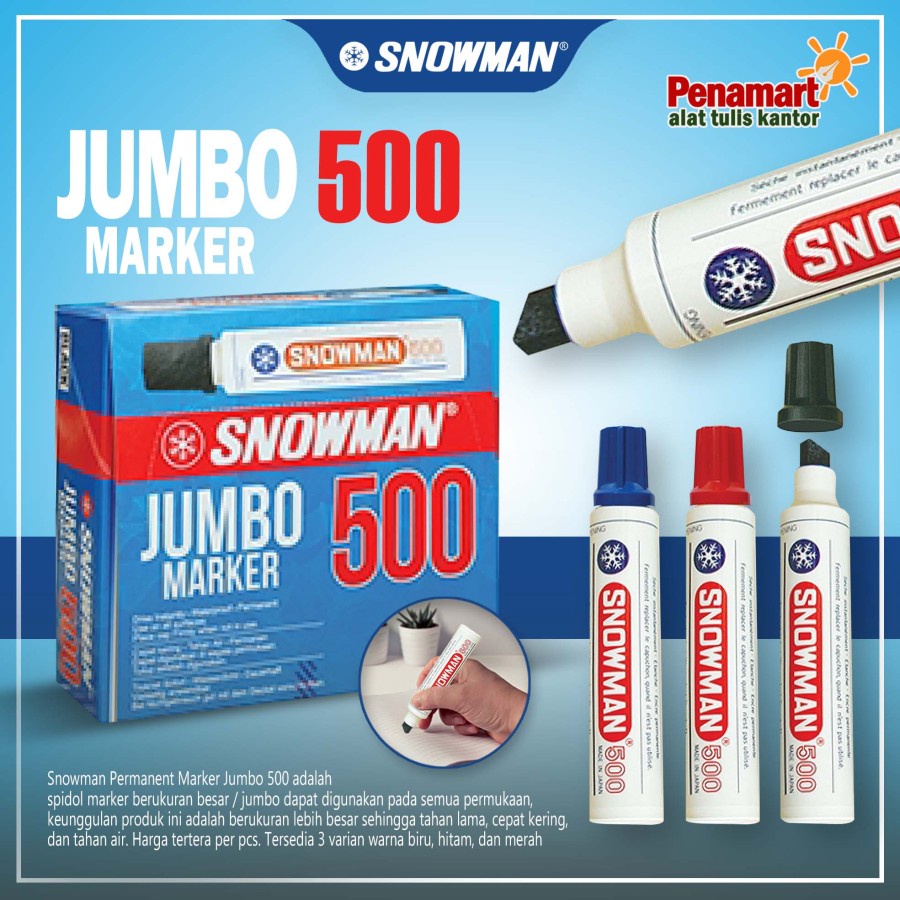 

SPIDOL SNOWMAN JUMBO 500