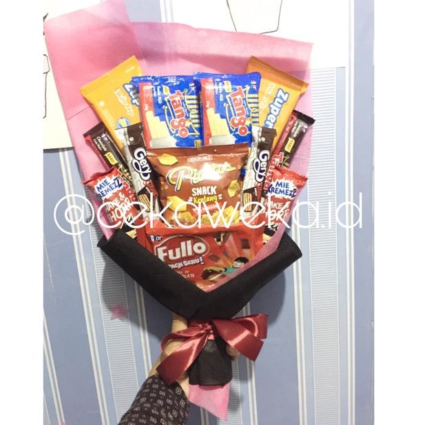 

[KODE I2233] bucket snack / bouquet snack / buket jajanan