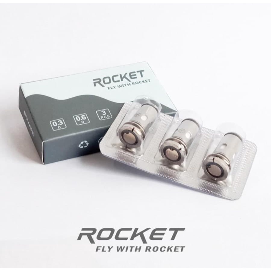 ROCKET COIL 0.6 OHM REPLACEMENT COIL BY DOVAPE AUTHENTIC 100%