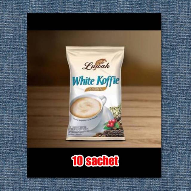 

LUWAK WHITE KOFFIE ORIGINAL SCT 10 X 20GR