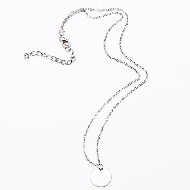 OILA kalung simpel bulat small round thin simple necklace jka159 (3D2)