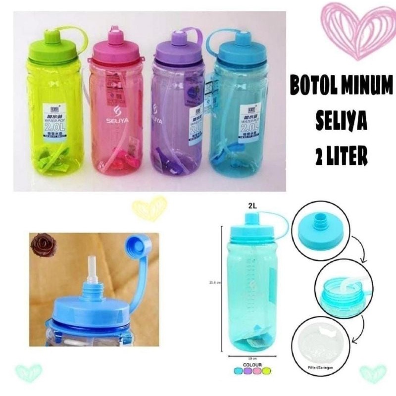 

botol 2 liter terbaru free bpa