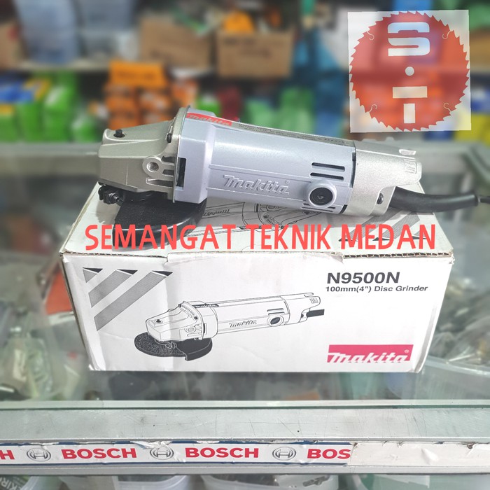 N9500N GERINDA GRENDA GURINDA TANGAN ANGLE GRINDER 4" MAKITA N 9500 N