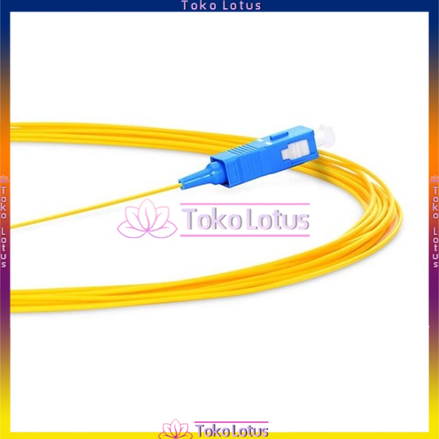 Pigtail Fiber Optik SC UPC 0.9mm Fiber Optic Pigtail SC 0.9mm Panjang 1m [Bisa Bayar Ditempat]