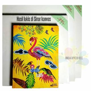 KANVAS LUKIS  SINAR  30x35 MURAH SINAR  CANVAS GAMBAR KANVAS 