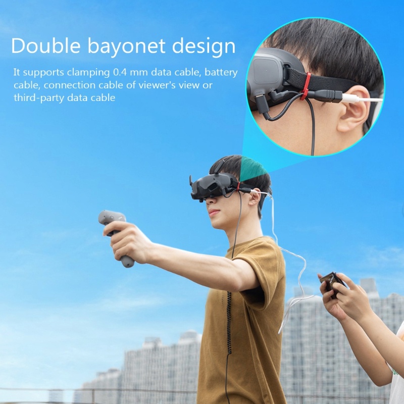 Klip Holder Kabel Baterai Untuk Kacamata AVATA