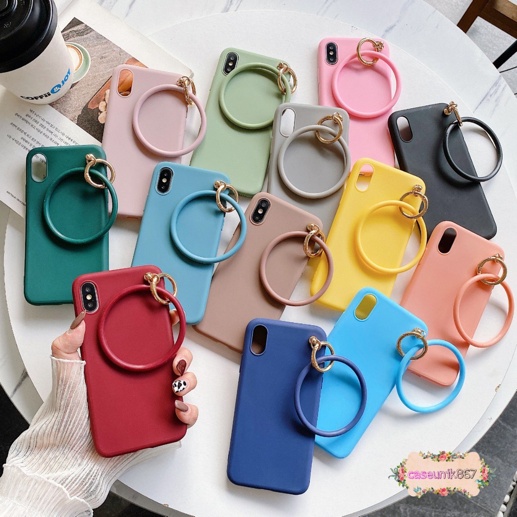 CASE SOFTCASE CANDY GELANG WARNA IPHONE X XS XR XS MAX CS4155