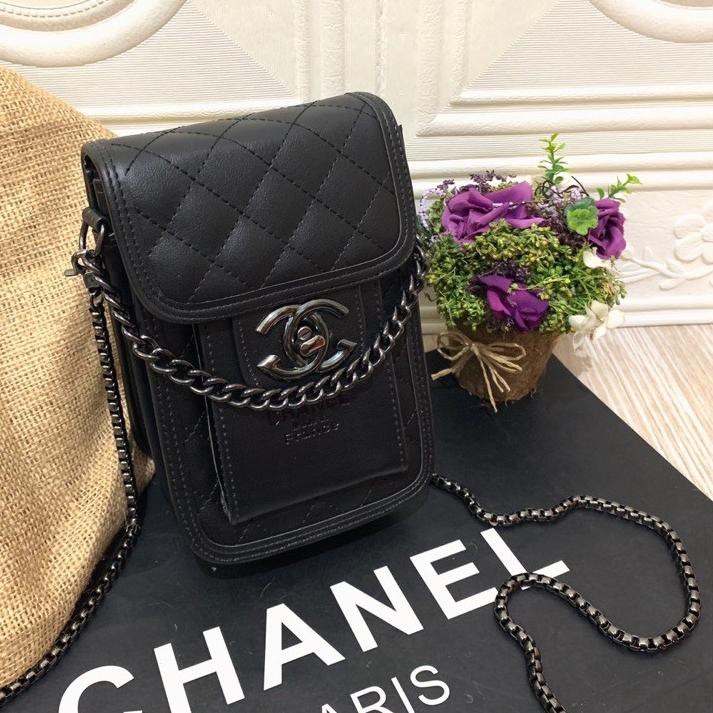 [CSX173] TAS SLING CHANEL ENVY SELEMPANG HP 3RUANG 2TALI TAS HP TAS BATAM JAMJO  ✈