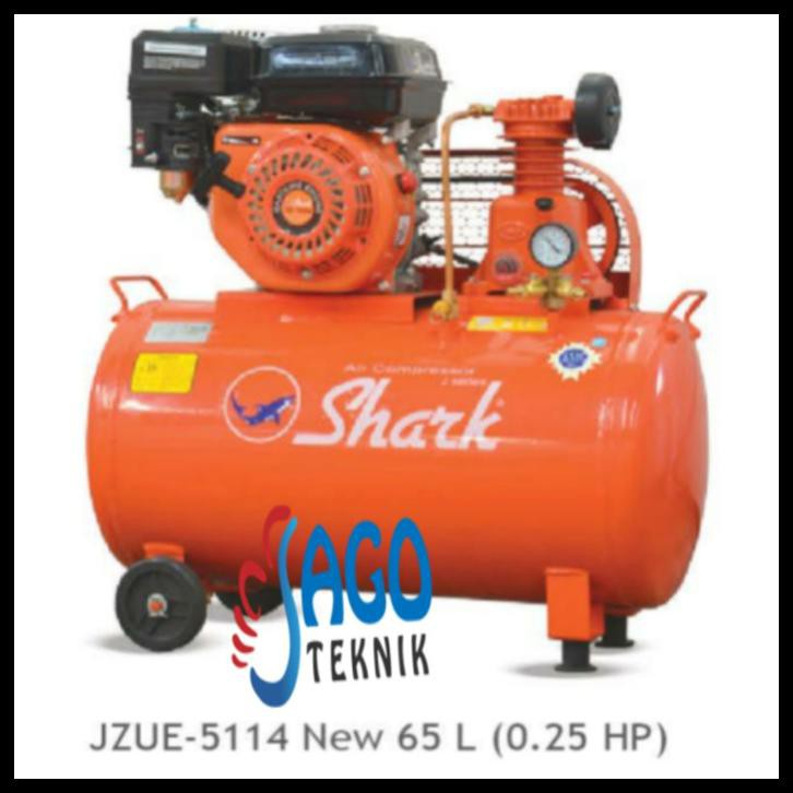 CUCI GUDANG    KOMPRESOR BENSIN TABUNG BESAR 65 LITER 0.25HP PNM-205